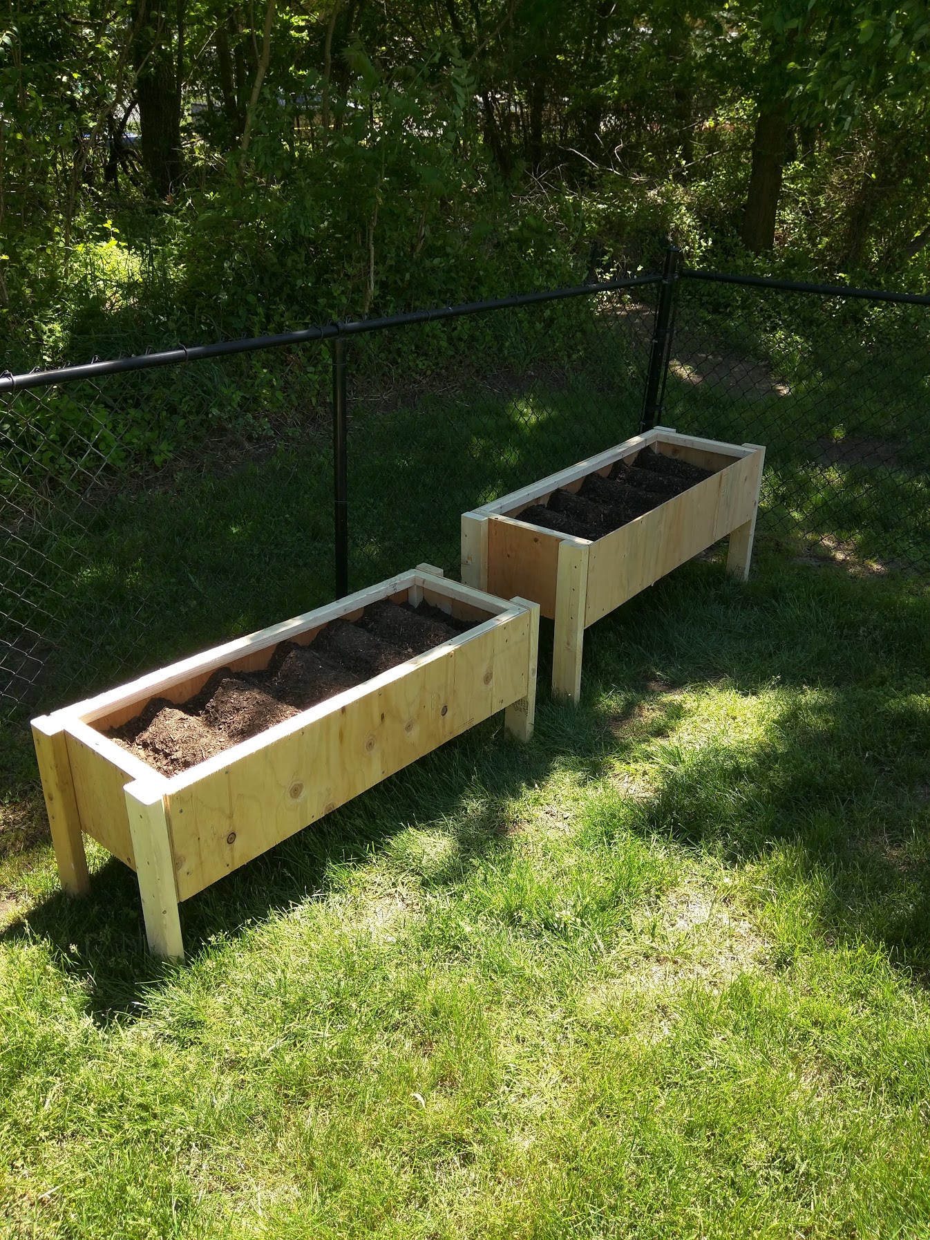 Scrap Wood Planters